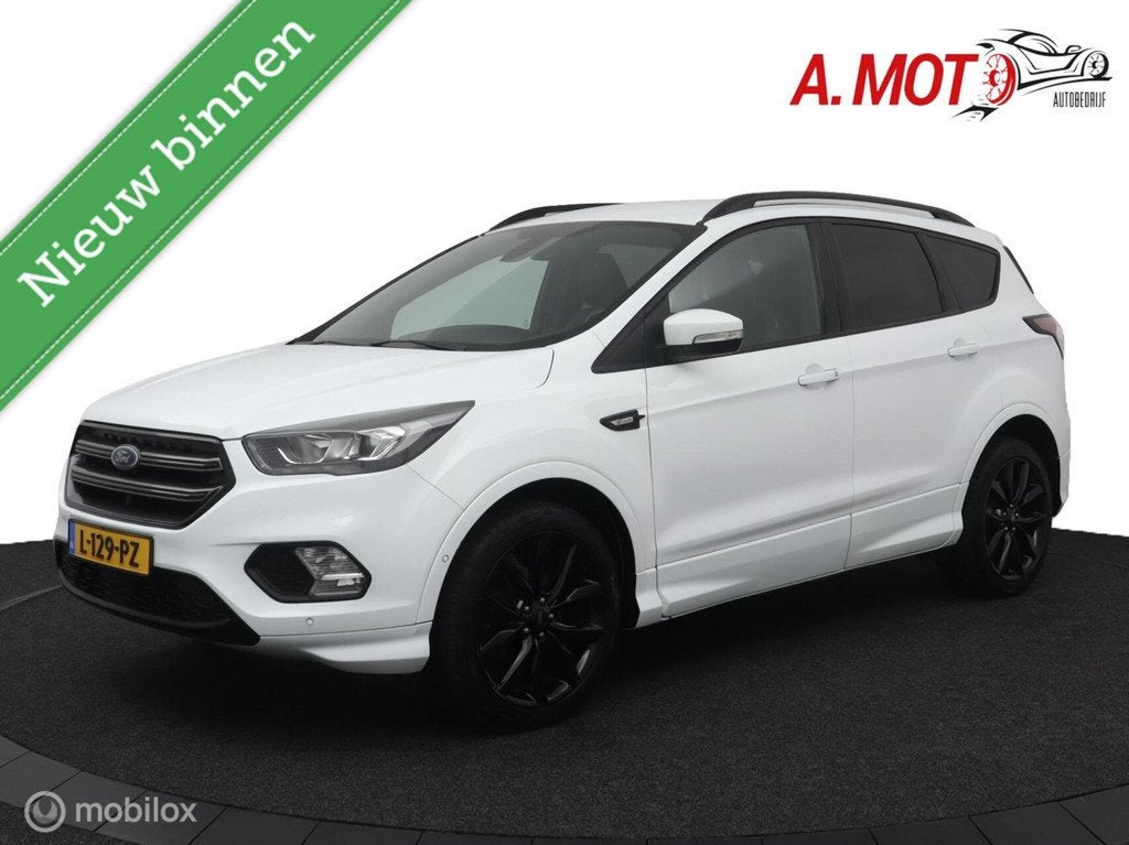 Ford Kuga 1.5 EcoBoost ST Line APK 07-2027, Auto's, Ford, 4 cilinders, Wit, Bedrijf, Handgeschakeld