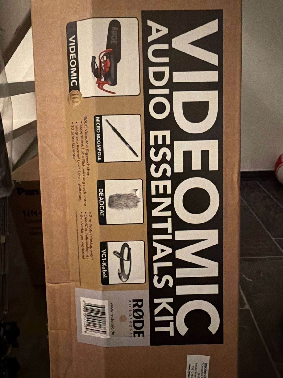 Rode VideoMic Audio Essentials Kit - Nieuw in doos, Ophalen of Verzenden, Nieuw, Audio