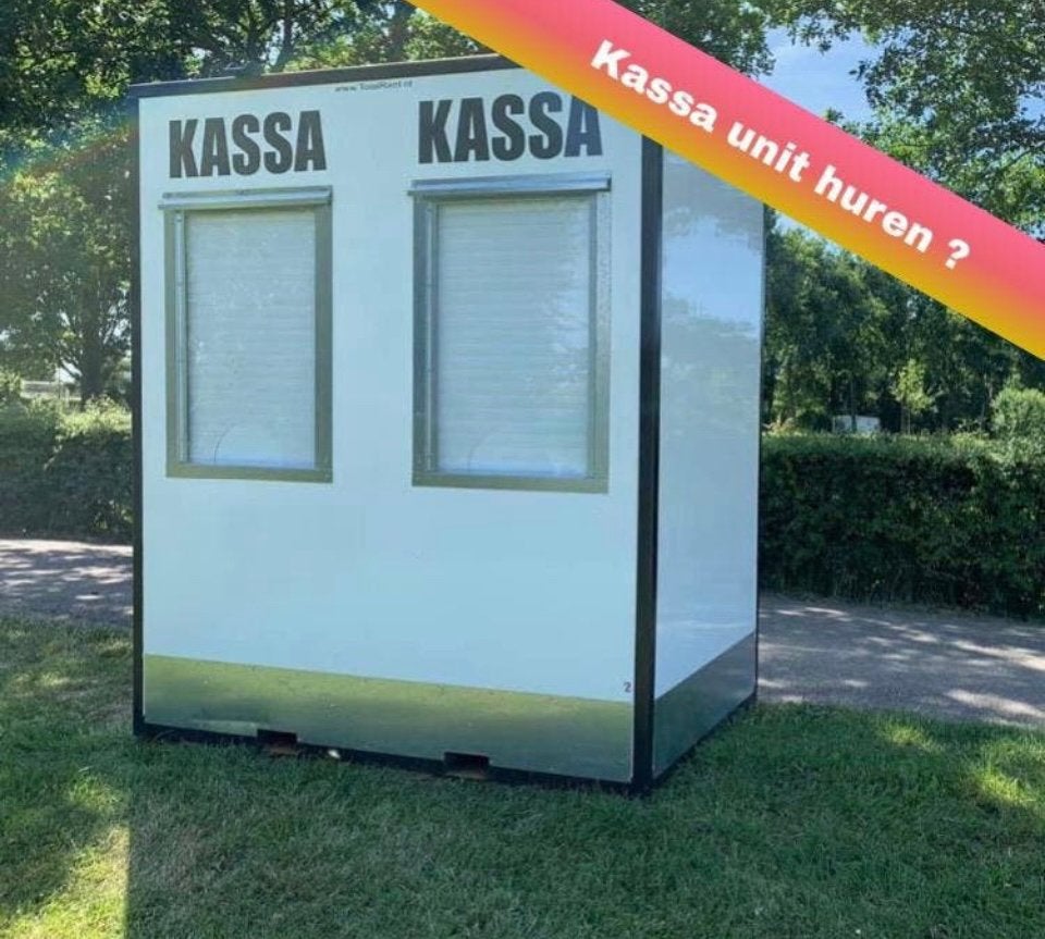 Te huur 2 pers kassaunits kasswagen  munten  verkoop, Ophalen, Zo goed als nieuw, Overige