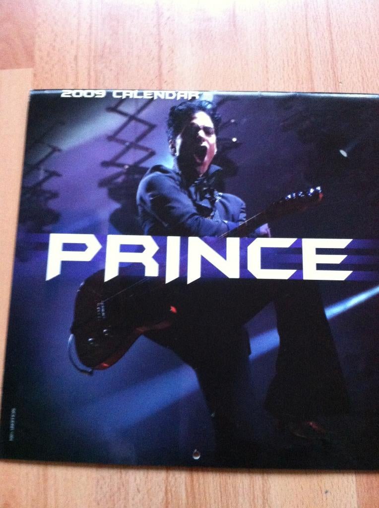 Prince 2009 kalender, Ophalen of Verzenden, Zo goed als nieuw, Overige typen