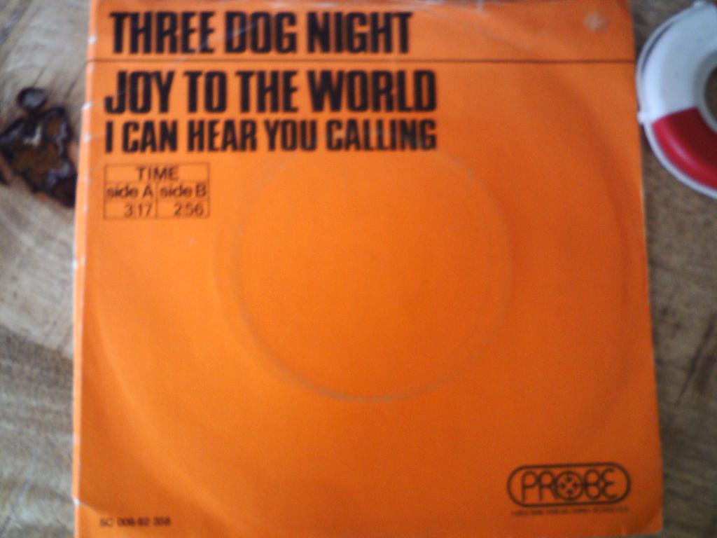 Three Dog Night - Joy to the World   18mei, 7 inch, Single, Ophalen of Verzenden, Pop