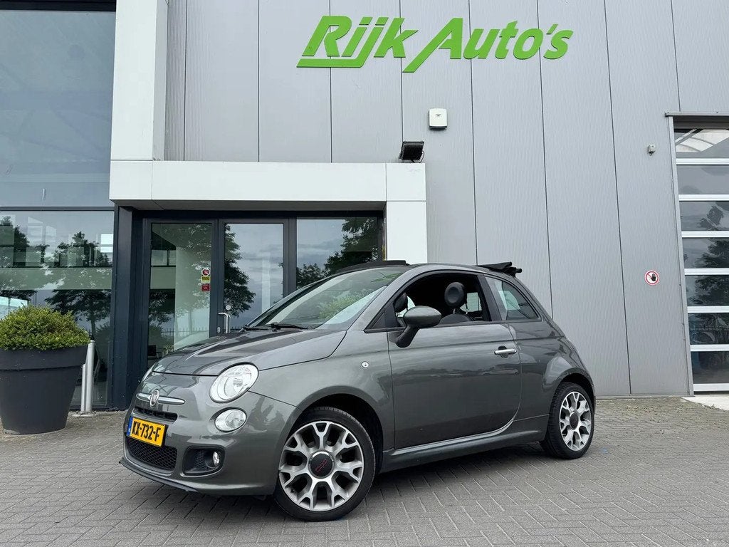 Fiat 500C 1.2 Sport * Cabriolet * Sport bumpers € 6.945,00, Voorwielaandrijving, Stof, Gebruikt, 4 cilinders