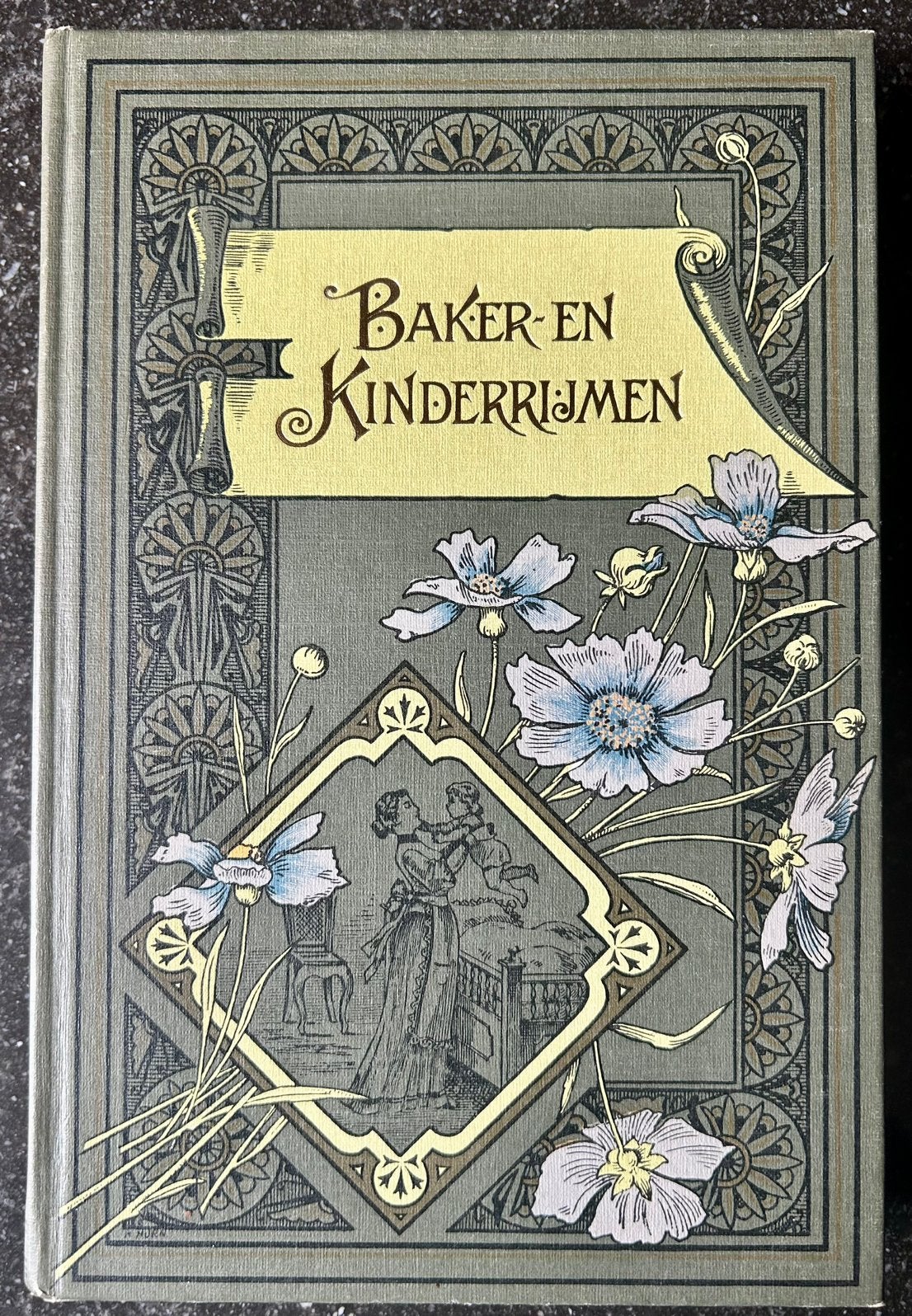 Nederlandsche Baker- en Kinderrijmen - Dr. J. van Vloten, Ophalen of Verzenden, Dr. J. van Vloten  Facsimile uitgave naar de uitgave van 1894