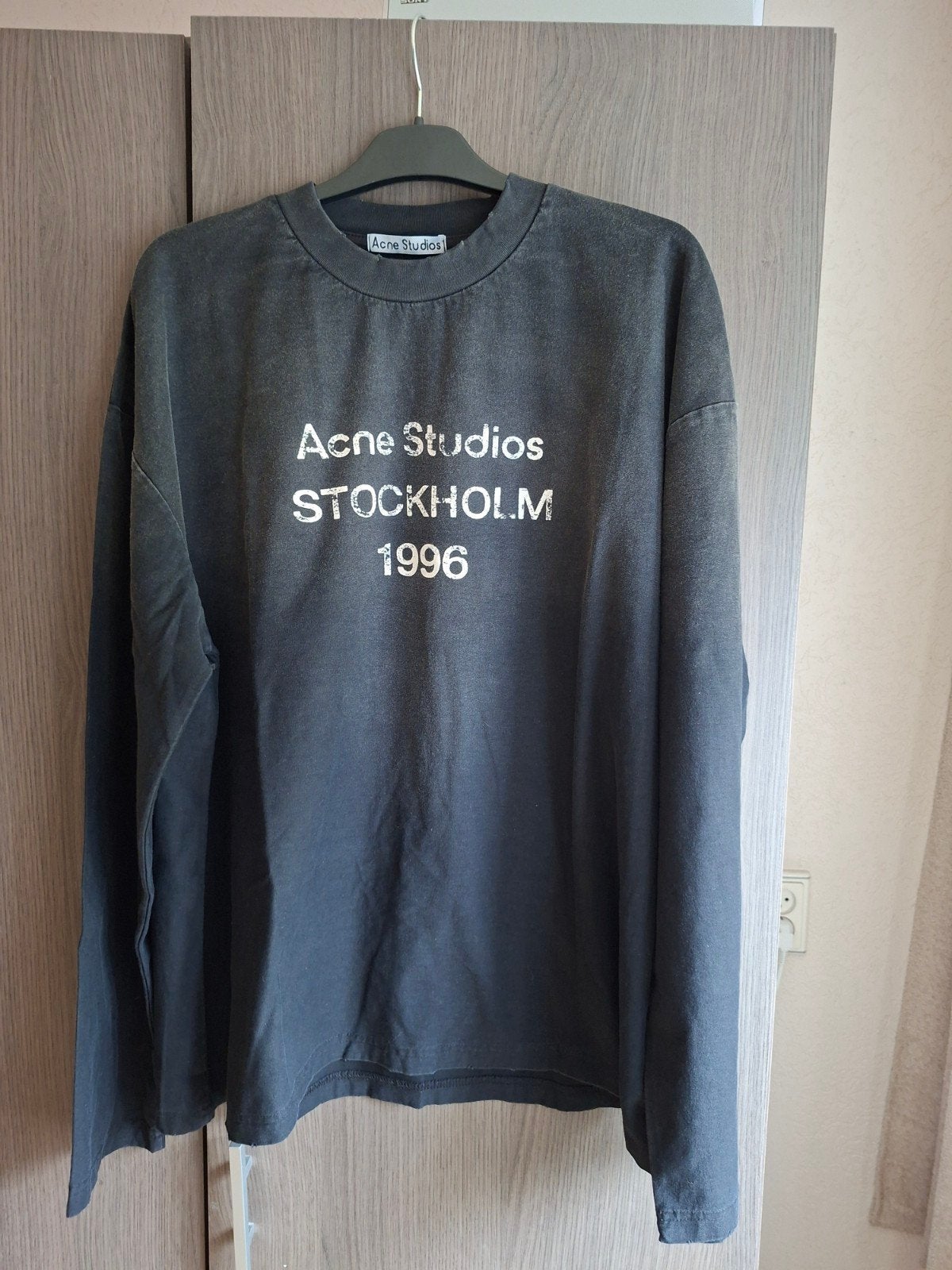 Acne studios longsleeve  zwart Xl, Acne Studios, Verzenden, Zwart, Maat 56/58 (XL)