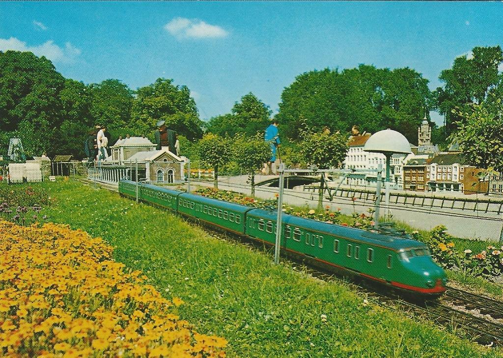 4x AK Miniatuur Walcheren trein schip Veere Zeeland, Verzamelen, Ophalen of Verzenden, 1960 tot 1980, Ongelopen, Zeeland