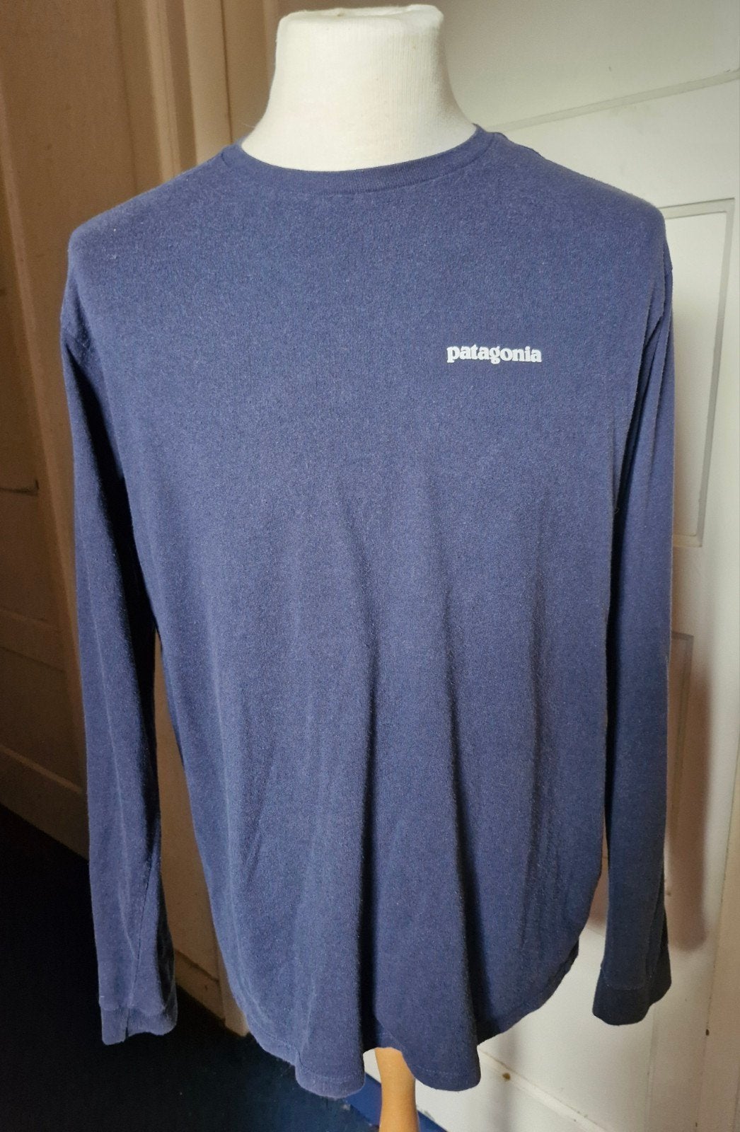 Patagonia Responsible-Tee Longsleeve - Maat M, Blauw, Overige maten, Ophalen of Verzenden, Patagonia