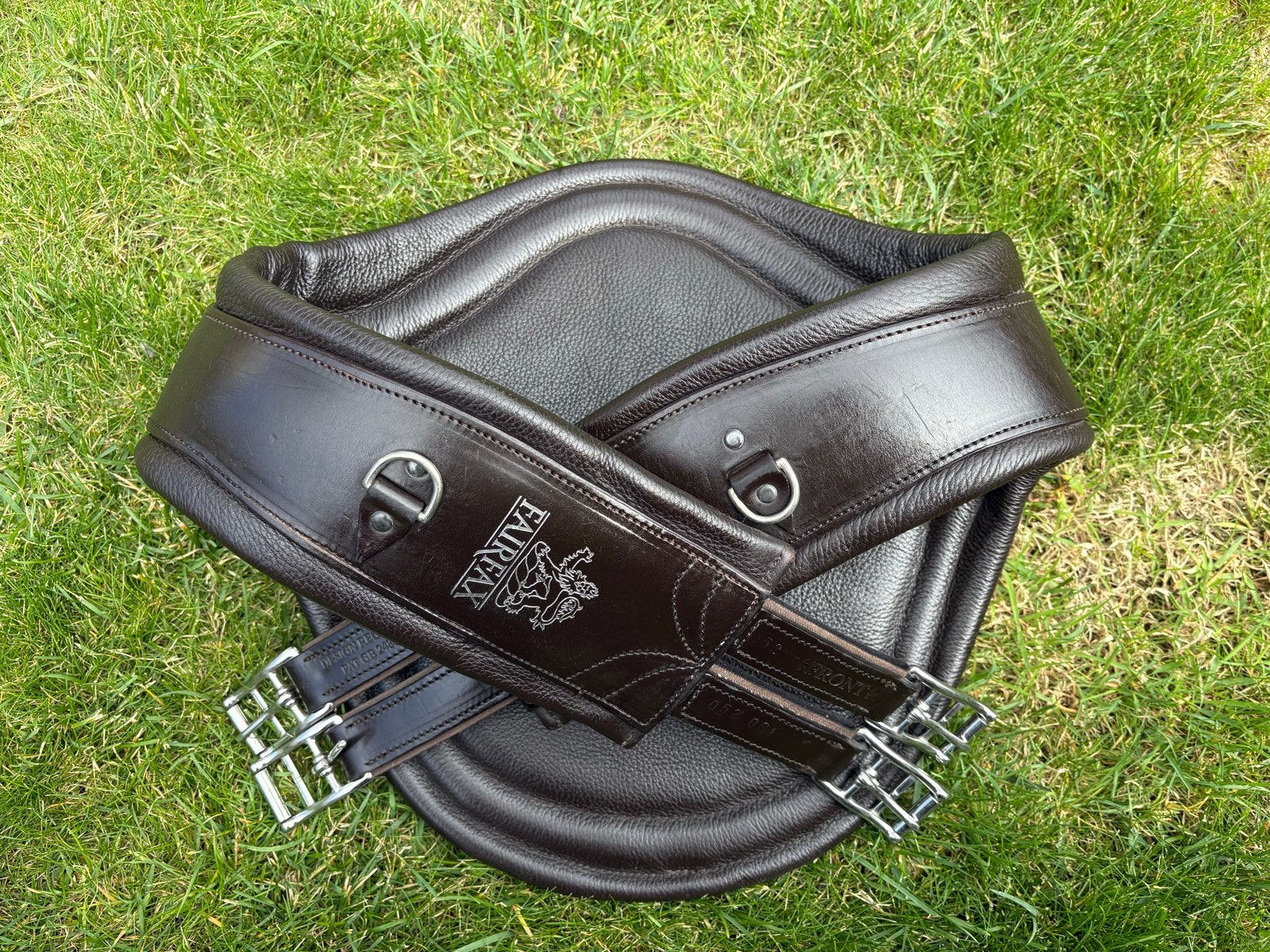Fairfax Performance Stud Girth / spring singel 130cm, Ophalen of Verzenden, Zo goed als nieuw, Singel