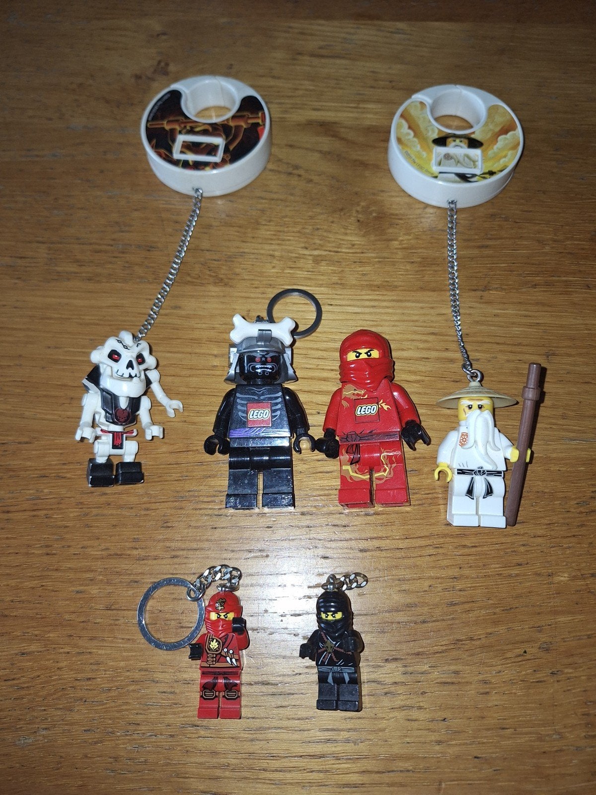 lego ninjago sleutelhangers