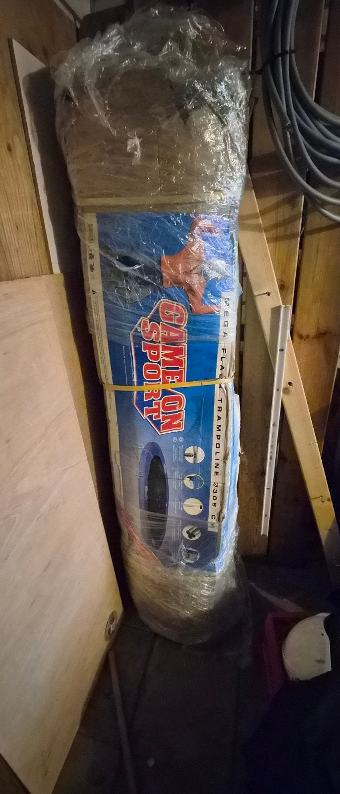 Game On Sport Mega Flash Trampoline van 305 cm, Ophalen, Nieuw
