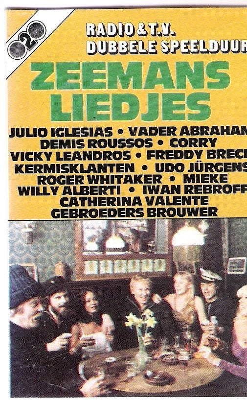 Zeemans Liedjes ( dubbele speelduur ), Cd's en Dvd's, Cassettebandjes, Gebruikt, 1 bandje, Ophalen of Verzenden, Origineel
