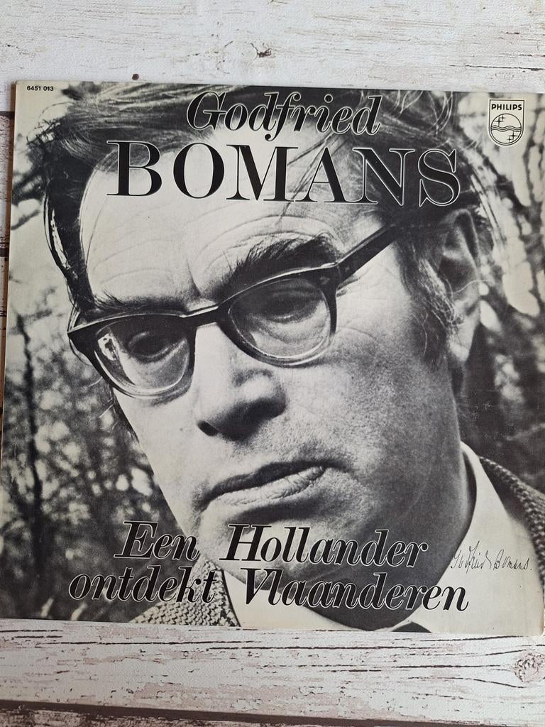 Godfried Bomans - Een Hollander ontdekt Vlaanderen LP, Ophalen of Verzenden, Gebruikt, 12 inch, Overige genres