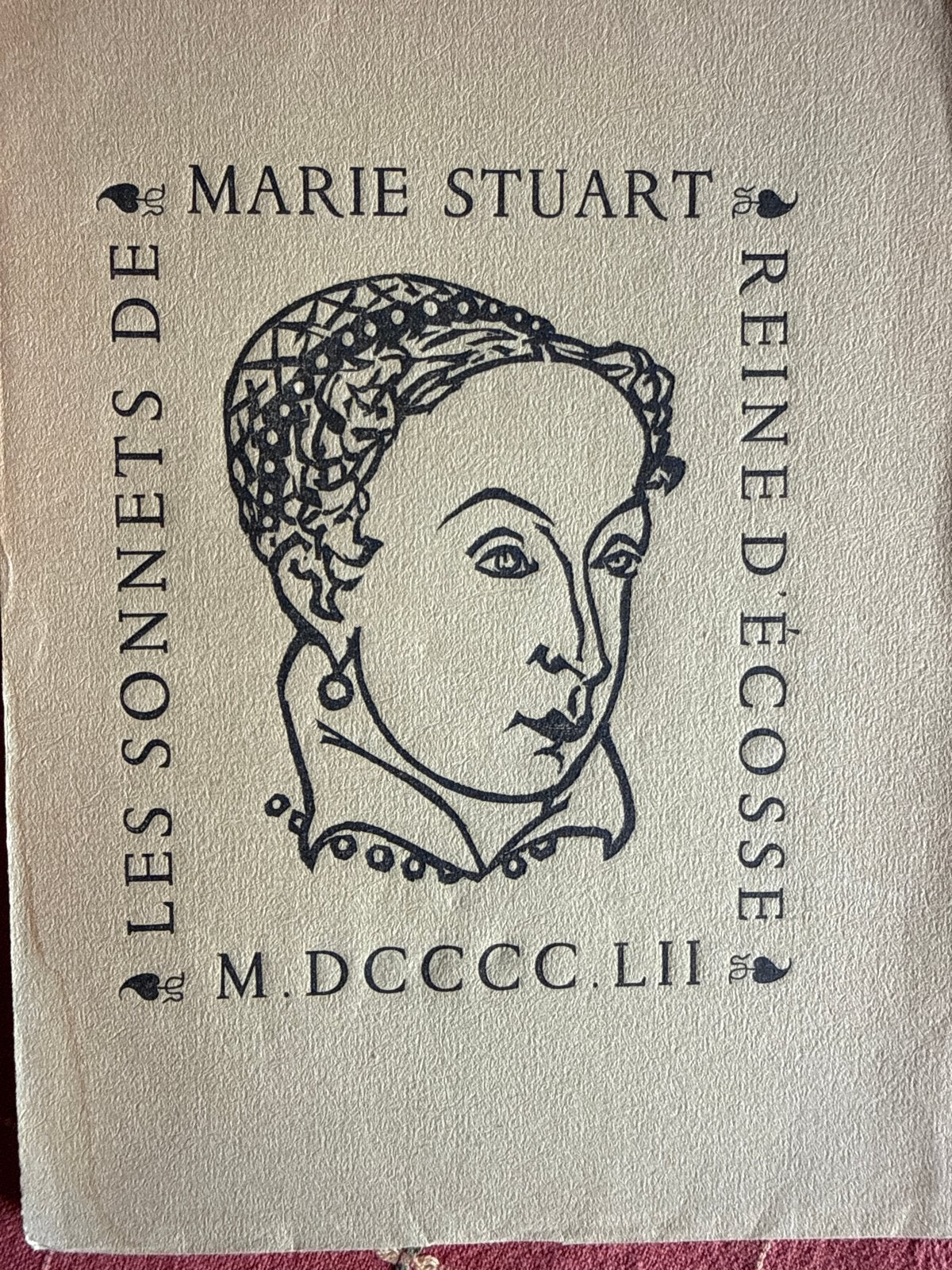 Les Sonnets de Marie Stuart, Reine d'Écosse - 1952, Ophalen of Verzenden, Gelezen, Europa overig