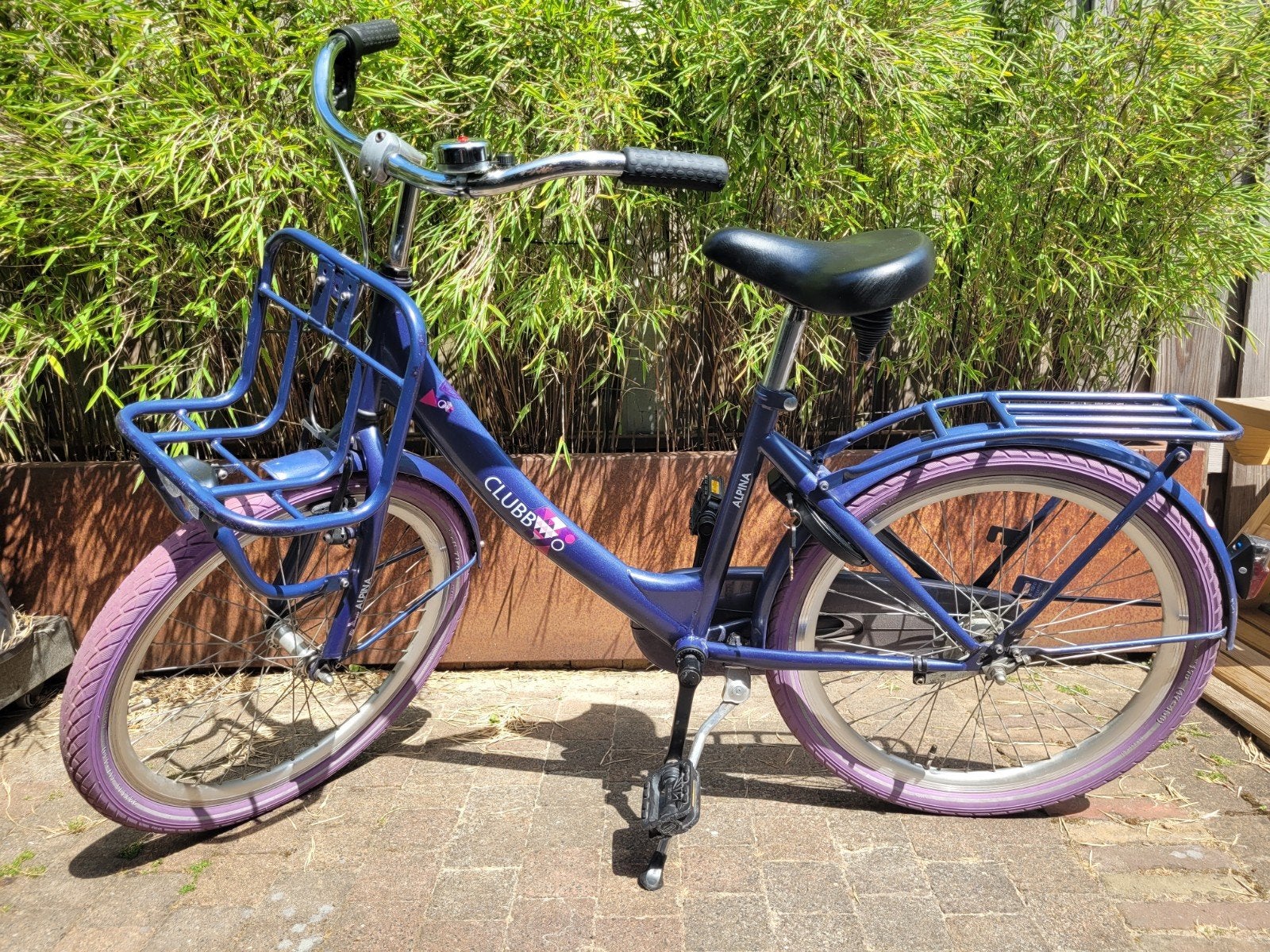 Alpina Clubb meisjesfiets 22 inch, Fietsen en Brommers, Ophalen, Terugtraprem, Gebruikt, Handrem