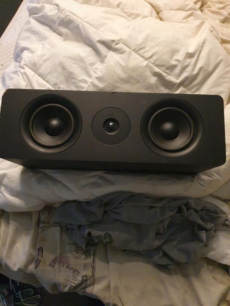 Argon Audio ALTO C Center Speaker - Zwart, Audio, Tv en Foto, Luidsprekers, Ophalen of Verzenden, Gebruikt, Center speaker, Overige merken