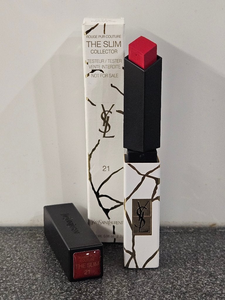 YSL The Slim Collector edition nr: 21 rouge paradoxe, Sieraden, Tassen en Uiterlijk, Lippen, Nieuw, Ophalen of Verzenden, Nvt