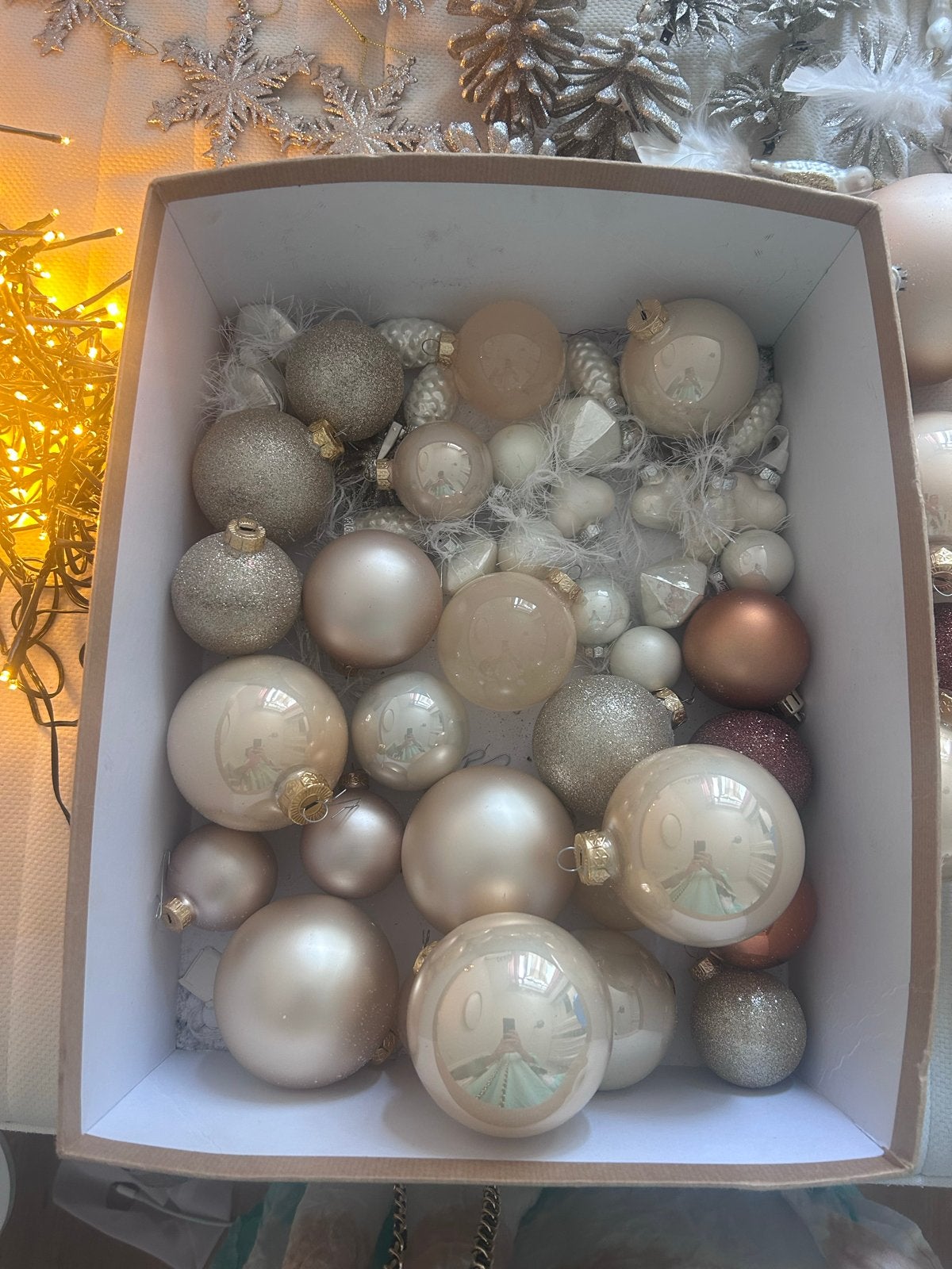 Kerst versiering en kerstverlichting, Ophalen of Verzenden, Zo goed als nieuw