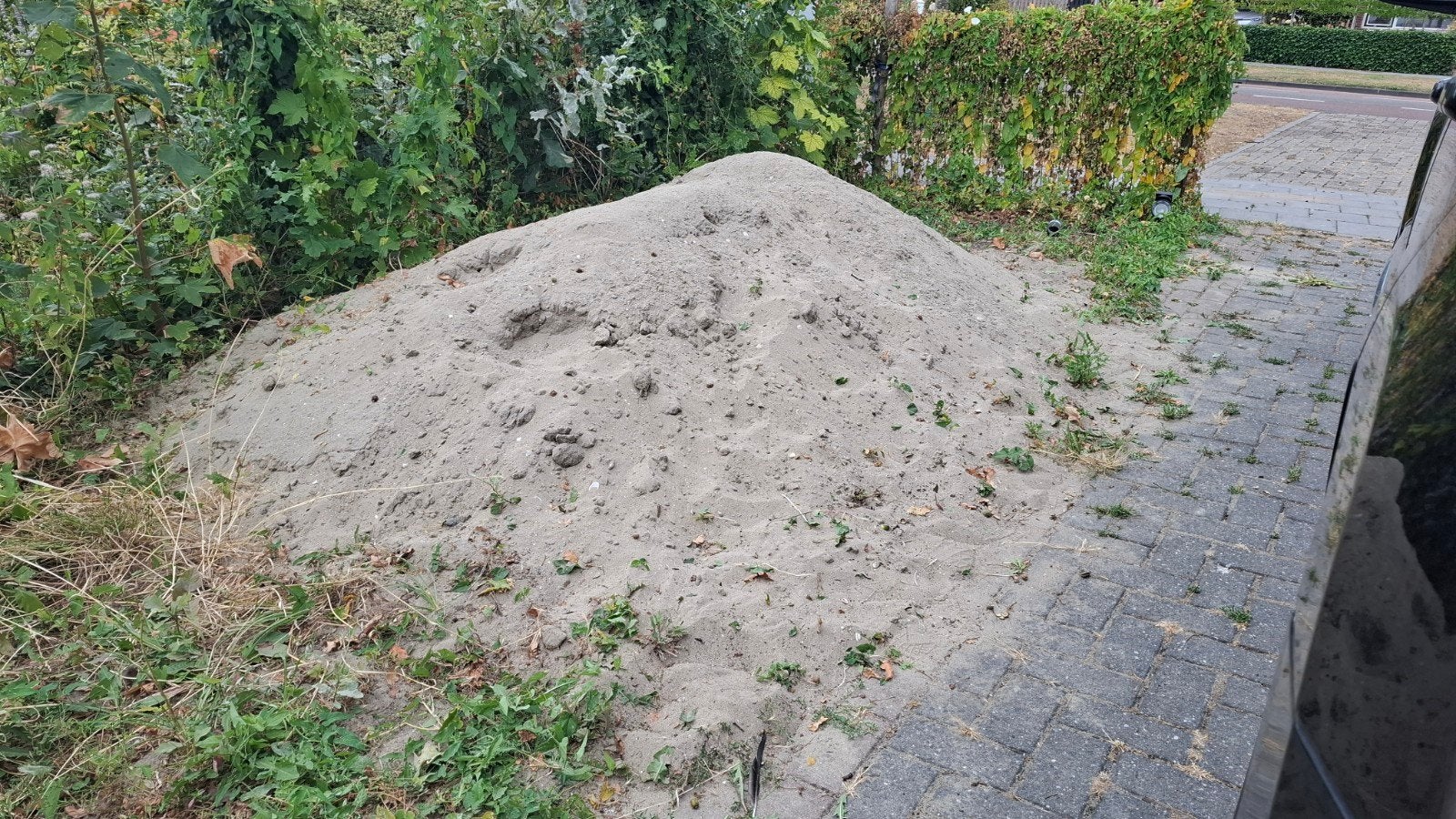 Gratis Ophoogzand af te halen, Tuin en Terras, Zand, Ophalen, Nieuw, Ophoogzand