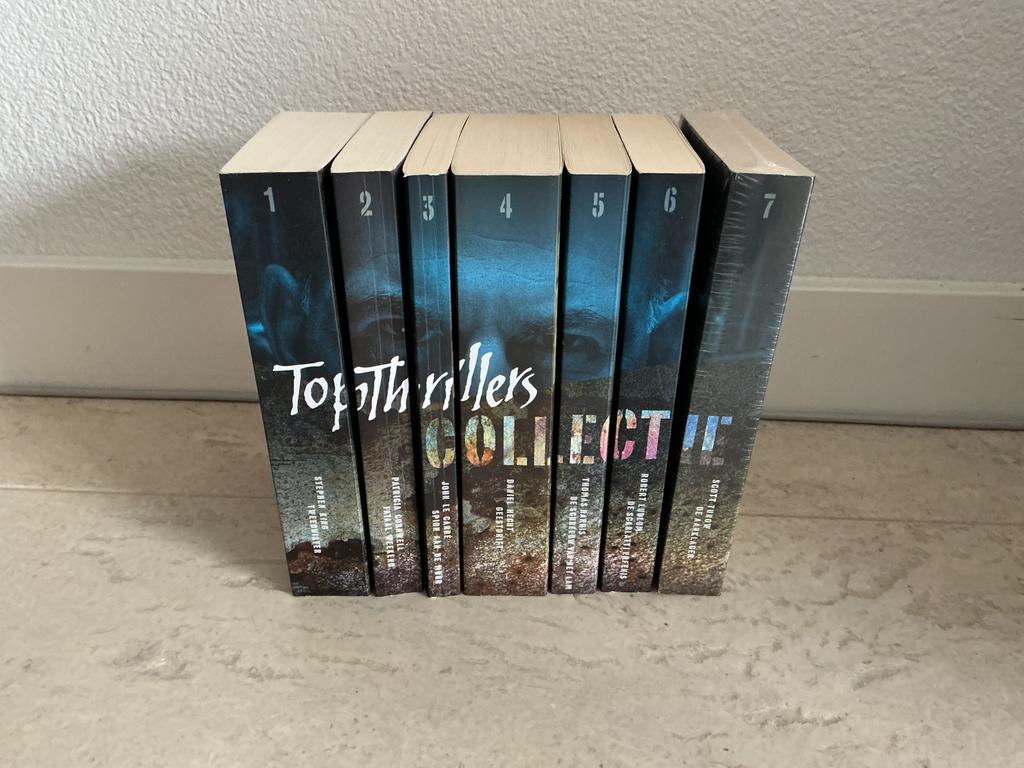 7 boeken thrillers, Boeken, Ophalen, Zo goed als nieuw, Nederland