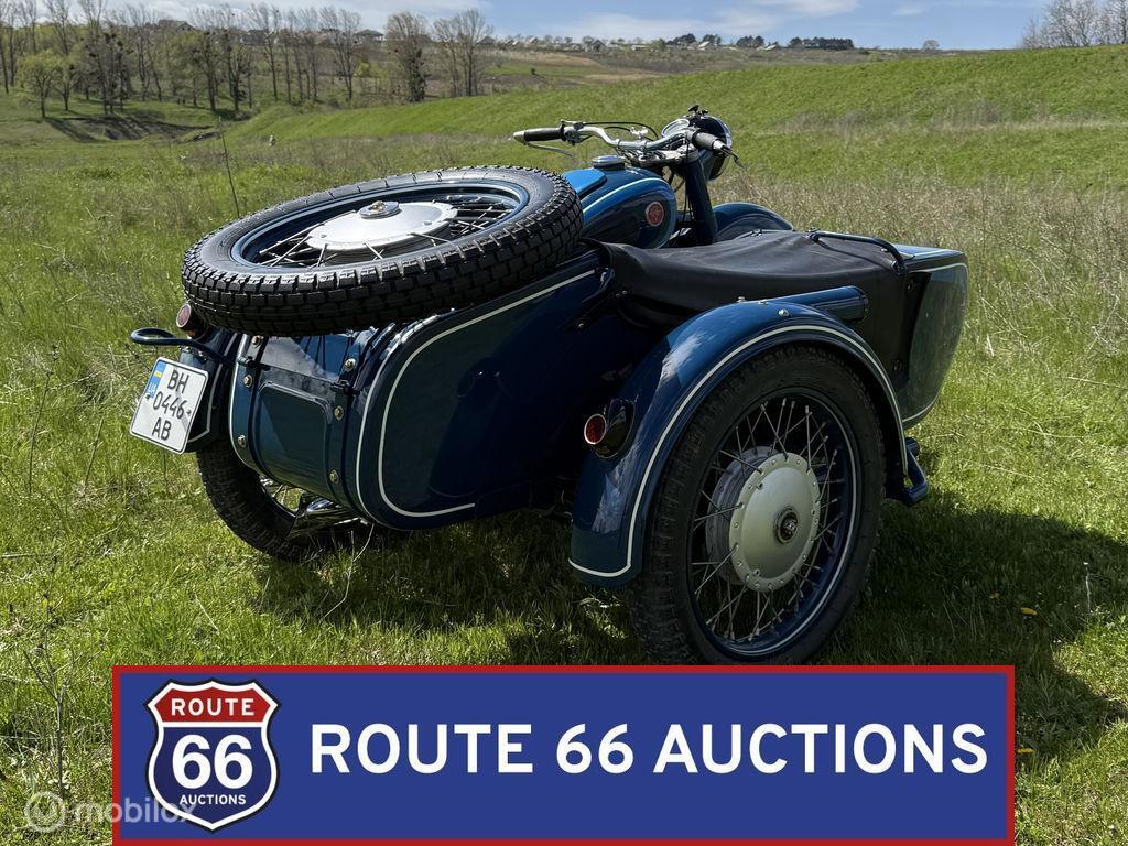 Ural M-72 | 1958 | Route 66 Auctions, Overige merken, Overige carrosserieën, Zwart, Bedrijf