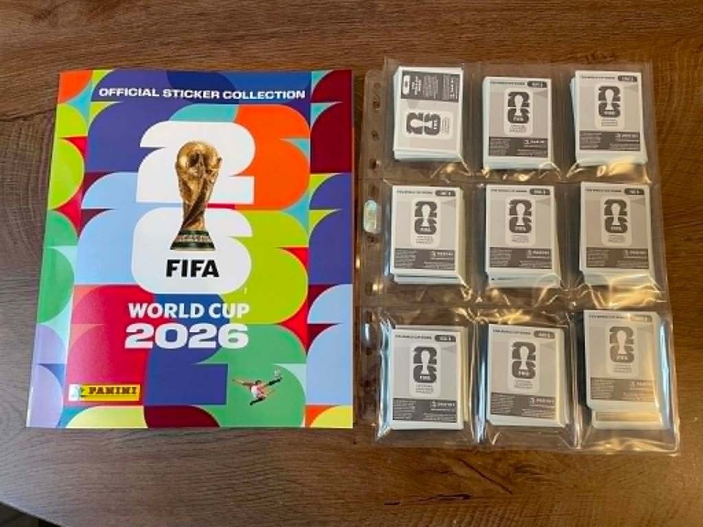 Panini WK 2026 – Alle Stickers (980stuks) + leeg album, Ophalen of Verzenden, Nieuw, Meerdere stickers
