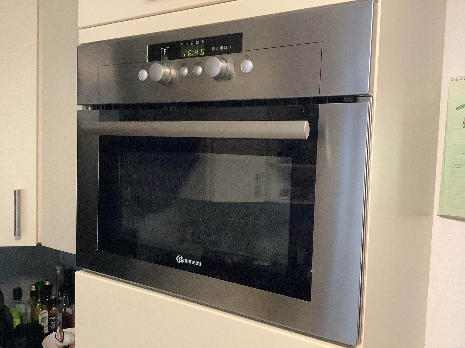 Bauknecht combi oven, Witgoed en Apparatuur, Ovens, Ophalen, Bauknecht, Gebruikt, Minder dan 45 cm