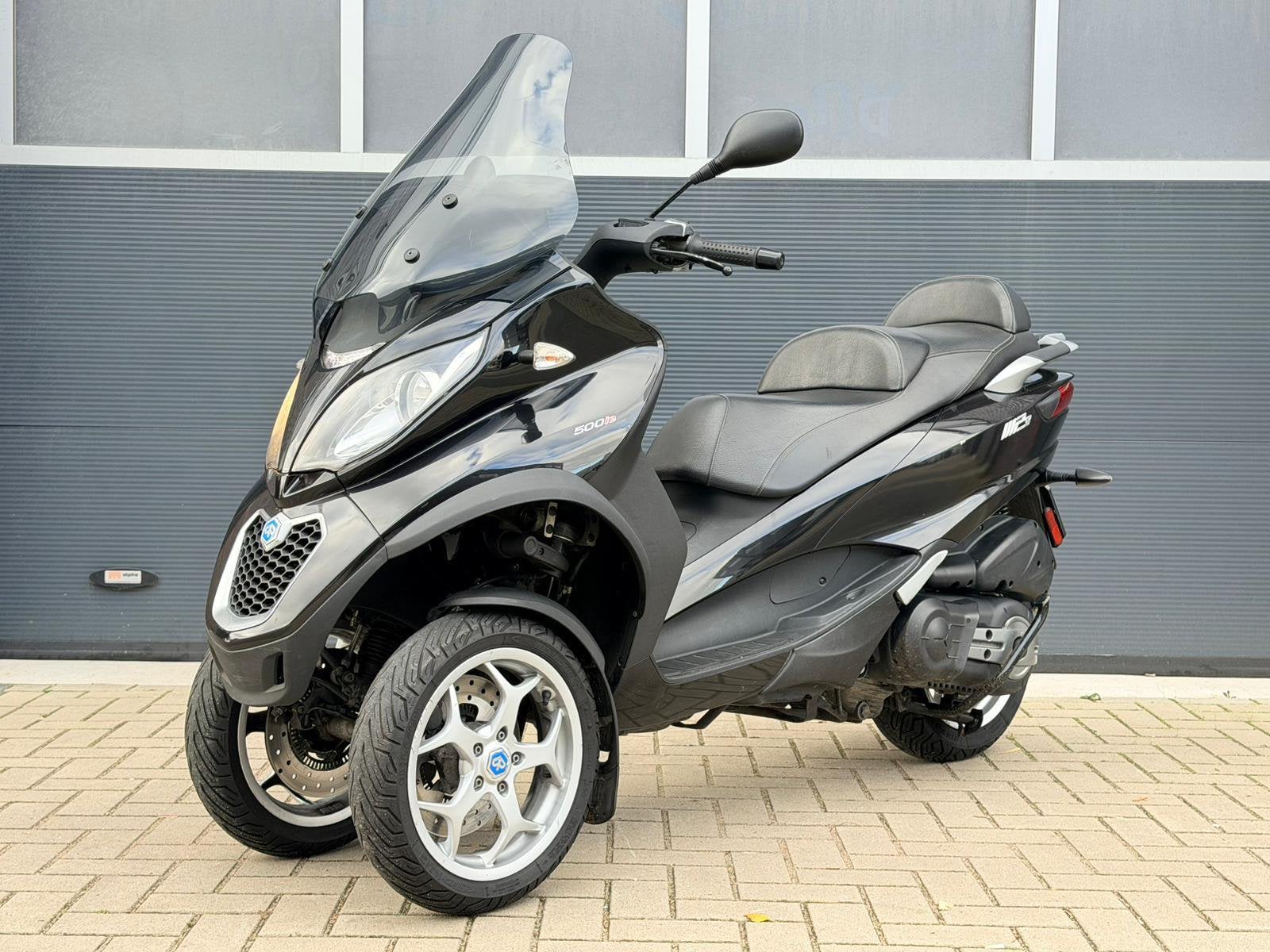 Piaggio MP3 500 ABS ASR 2017 Business edition zwart, Motoren, Scooter, Occasion, Particulier, Meer dan 35 kW