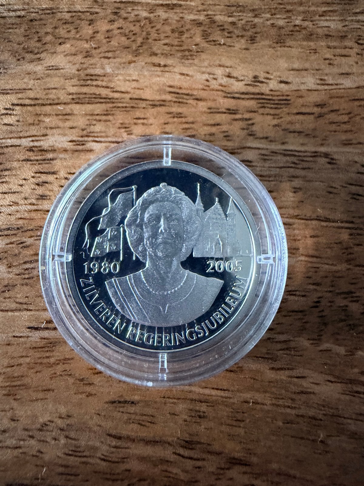Zilveren Regeringsjubileummunt Koningin Beatrix 1980-2005, Koningin Beatrix, Zilver, Losse munt, Overige waardes