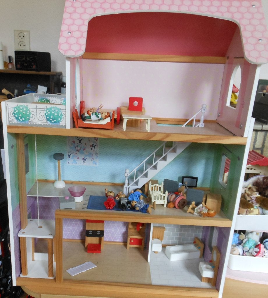 poppenhuis, Ophalen, Gebruikt, Poppenhuis