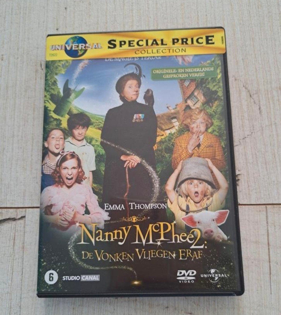 Nanny McPhee 2: De Vonken Vliegen Eraf (DVD), Cd's en Dvd's, Dvd's | Kinderen en Jeugd, Ophalen of Verzenden, Zo goed als nieuw