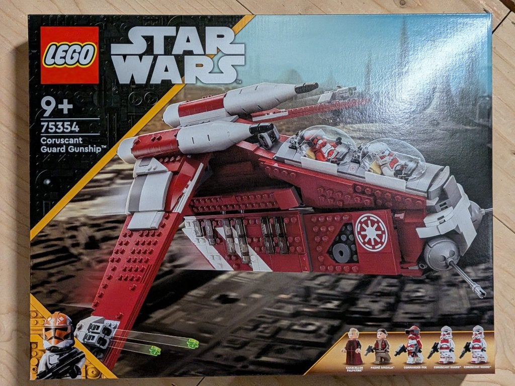 Lego Star Wars Coruscant Guard Gunship 75354, Star Wars, Verzenden, Nieuw, Complete set