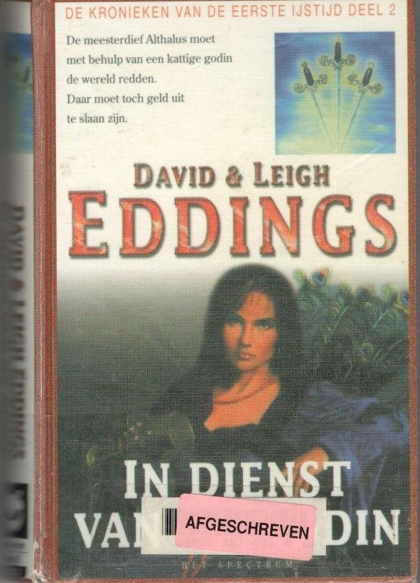 Eddings - In Dienst van de Godin (kronieken eerste ijstijd 2, Ophalen of Verzenden, Gelezen
