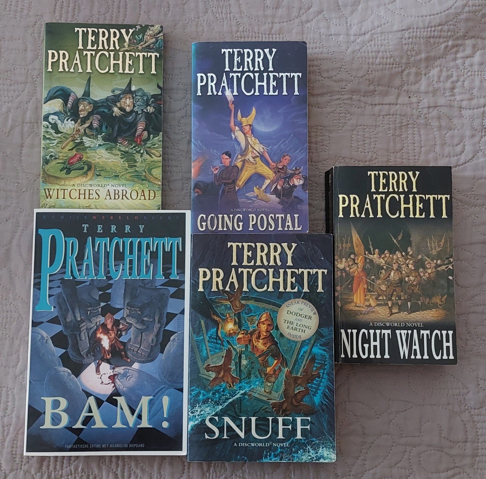Terry Pratchett boeken, Boeken, Ophalen of Verzenden, Gelezen, Terry Pratchett