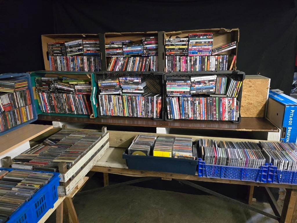 cd dvd lp alles in 1 koop, Ophalen