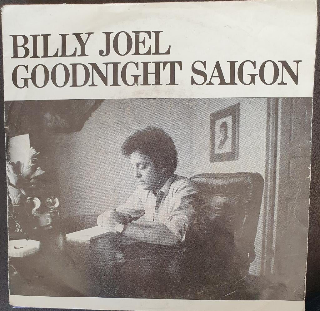 Billy Joel - Goodnight Saigon, Cd's en Dvd's, Vinyl Singles, Fotohoes, Ophalen of Verzenden, Gebruikt, Pop