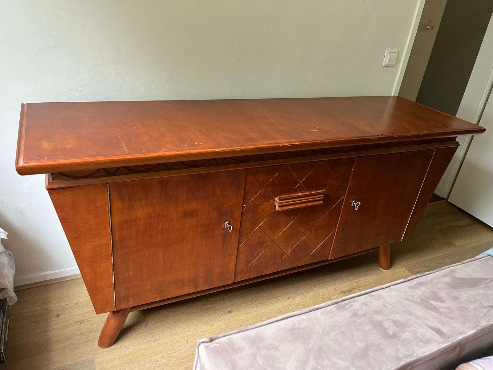 Vintage dressoir/sideboard - Jaren '60 stijl, Ophalen