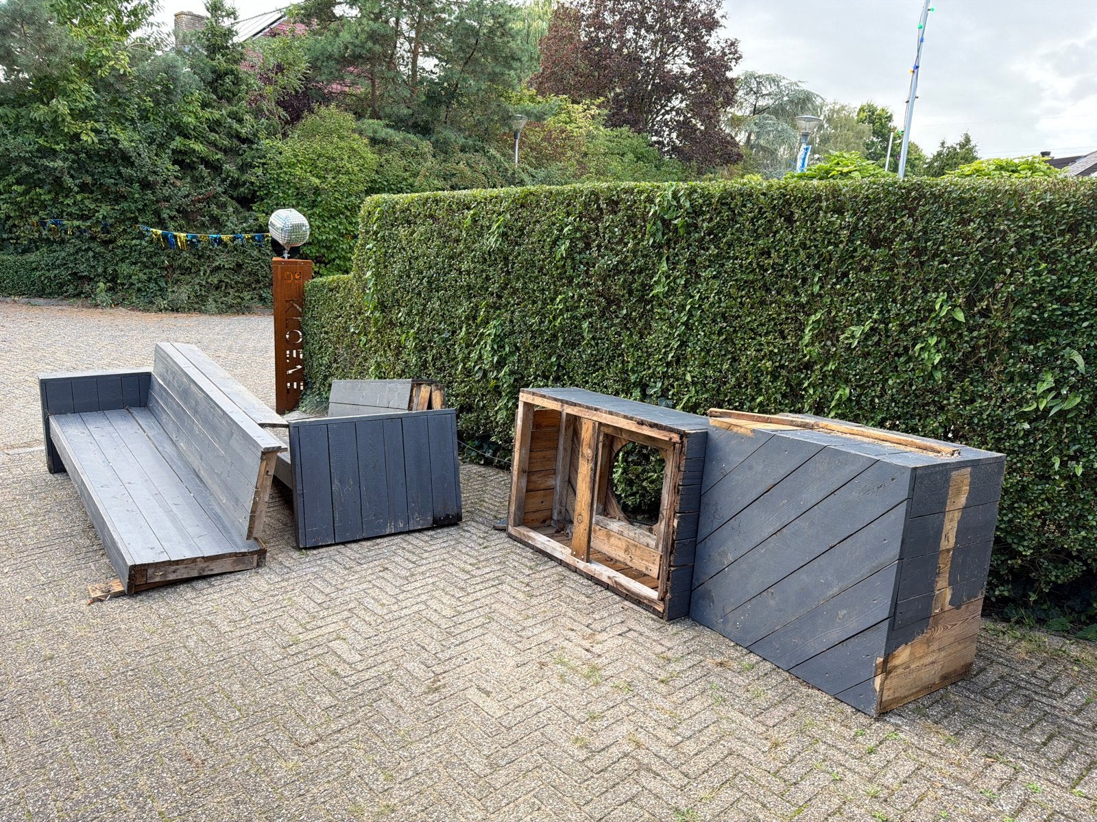 Kachelhout - Gratis afhalen, Tuin en Terras, Minder dan 3 m³, Ophalen, Overige houtsoorten, Blokken