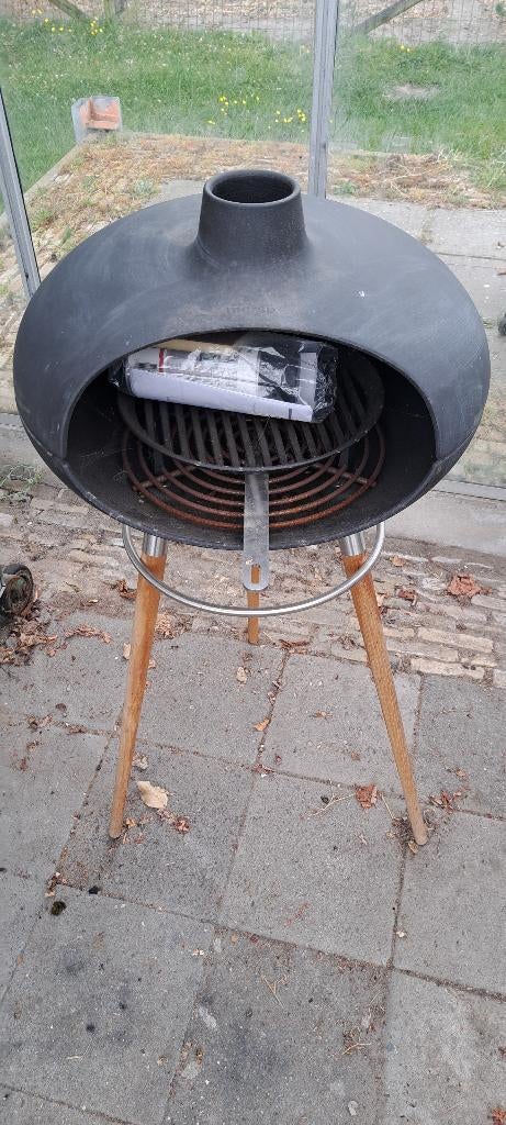 morso forno grill/buitenhaard, Tuin en Terras, Houtskoolbarbecues, Ophalen, Nieuw