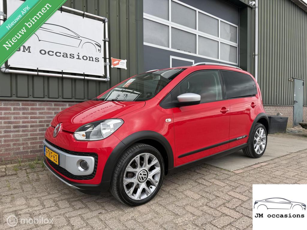 Volkswagen Up! 1.0 cross up!|Airco|Cruise|Stoel vw|Bluetooth, Euro 5, Gebruikt, 4 stoelen, Origineel Nederlands