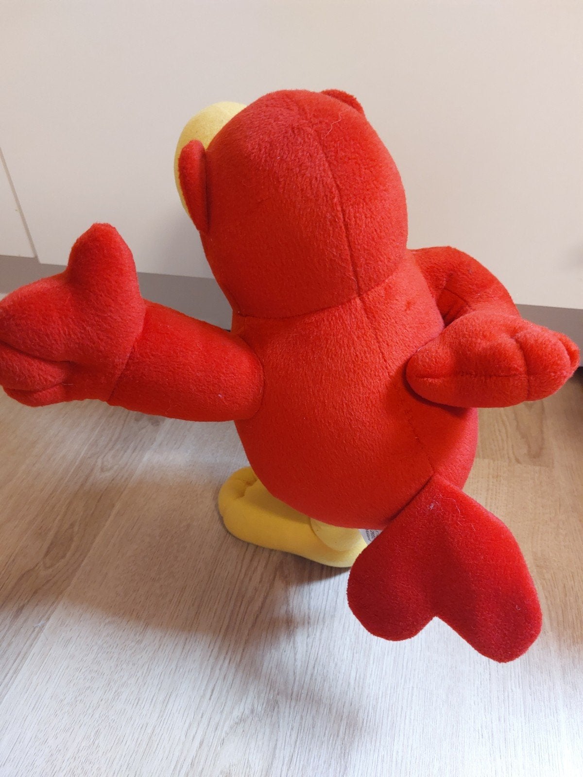 Croky papegaai knuffel 36 cm, Ophalen of Verzenden, Overige typen