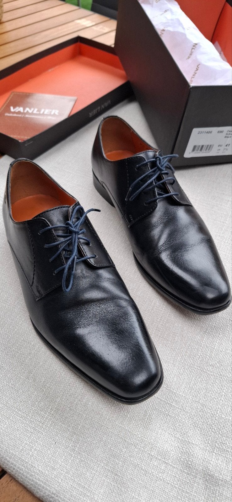 Prachtige Van Lier herenschoenen in zo goed als nieuwe staat, Kleding | Heren, Schoenen, Zwart, Van Lier, Ophalen of Verzenden