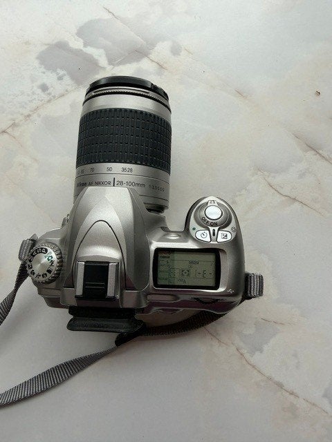 Nikon D50 spiegelreflexcamera met twee lenzen, Ophalen, Cameratas, Gebruikt, Spiegelreflex