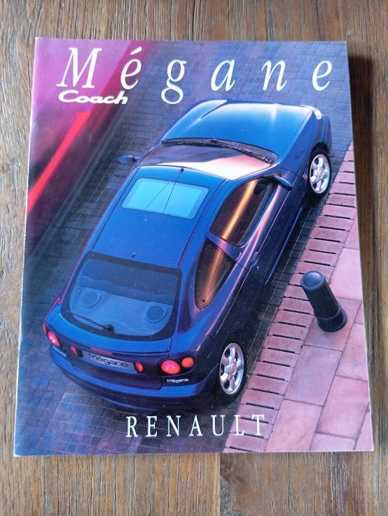 Renault Megane Coach 11 / 1995 48 pag., Boeken, Verzenden, Zo goed als nieuw, Renault