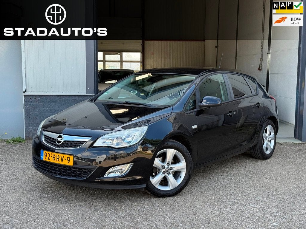Opel Astra 1.4 Turbo Edition Airco trekhaak NAP!, Auto's, Opel, Bedrijf, Te koop, Astra, ABS, Airbags, Airconditioning, Bluetooth