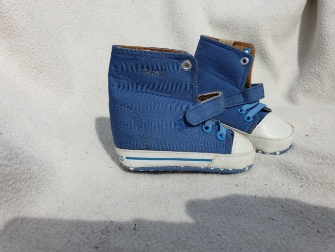 Baby jongens laarsjes mt 18 merk Freemousse, ., Ophalen of Verzenden, ., Jongen