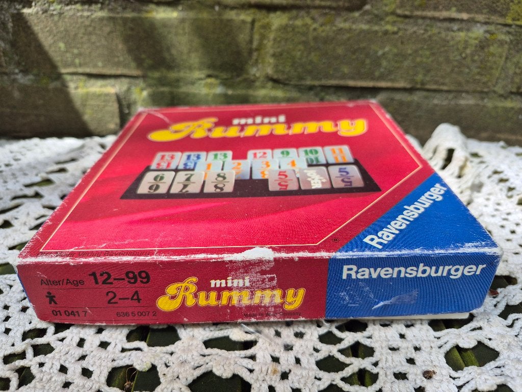 mini Rummy, Drie of vier spelers, Ophalen of Verzenden, Gebruikt, Ravensburger