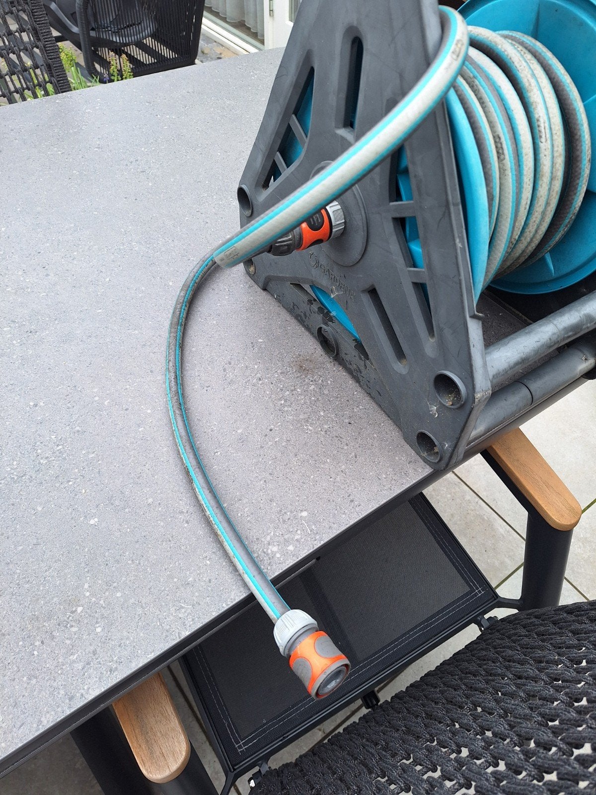 Gardena slanghouder 15m, Tuin en Terras, Tuinslangen, Ophalen