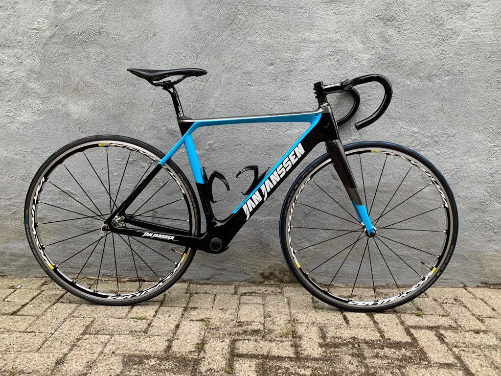 JAN JANSSEN AERO FULL CARBON ( NIEUW ), Fietsen en Brommers, Overige merken, Carbon, Velgrem, 49 tot 53 cm