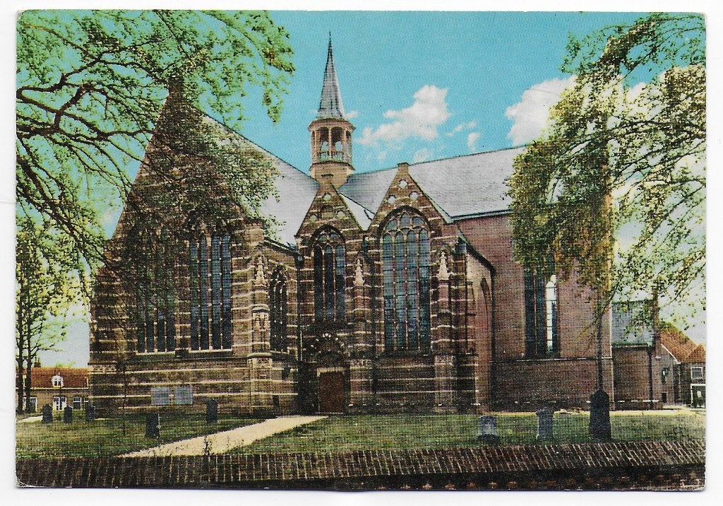 Heusden -- hervormde kerk -- Gelopen ansichtkaart (B6196, Verzamelen, Ophalen of Verzenden, 1980 tot heden, Gelopen