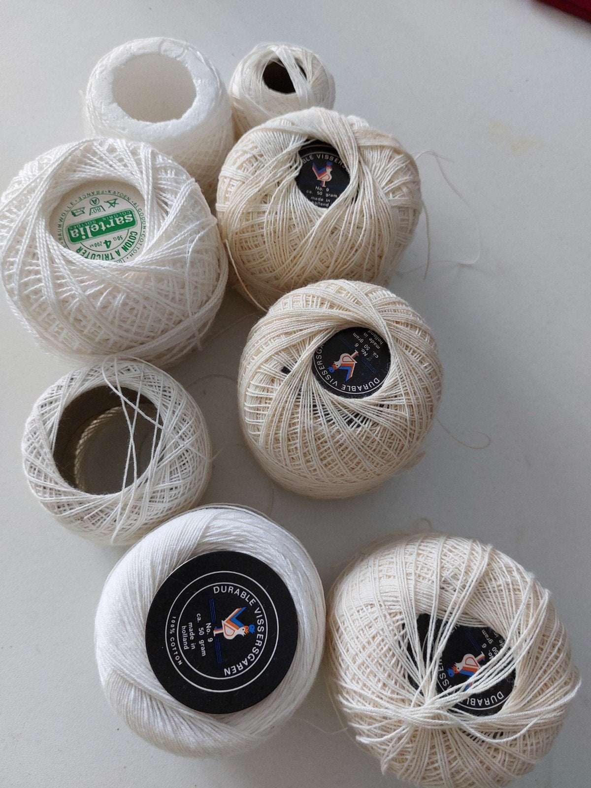 Restant vissershaven  100% cotton, Ophalen of Verzenden, Haken
