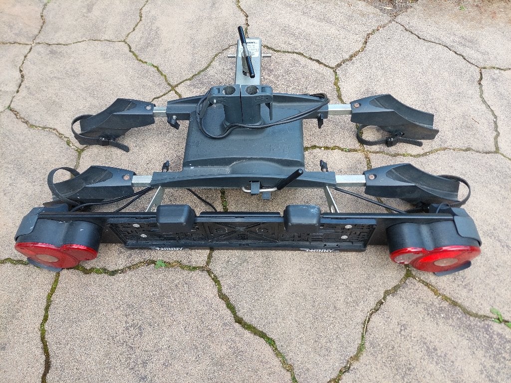Fietsdrager Twinny Load E-carrier, Auto diversen, Fietsendragers, Ophalen, 2 fietsen, Gebruikt, Trekhaakdrager
